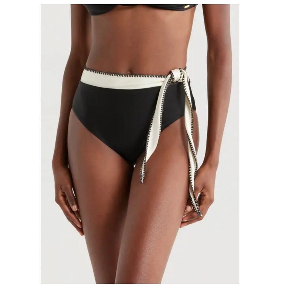 BOAMAR Sophie Tie Waist Bikini Bottoms Size Medium